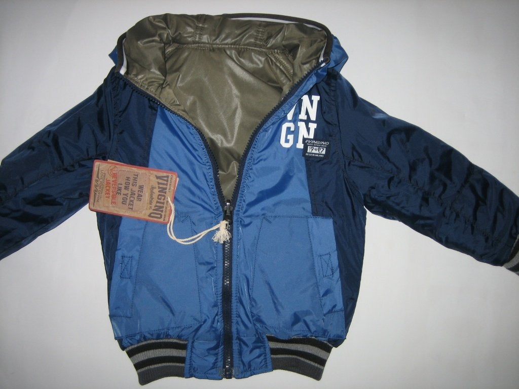 Vingino Reversible Winterjas Maat 104 Nieuw met kaartje, Kinderen en Baby's, Nieuw, Ophalen of Verzenden, Vingino, Jongen