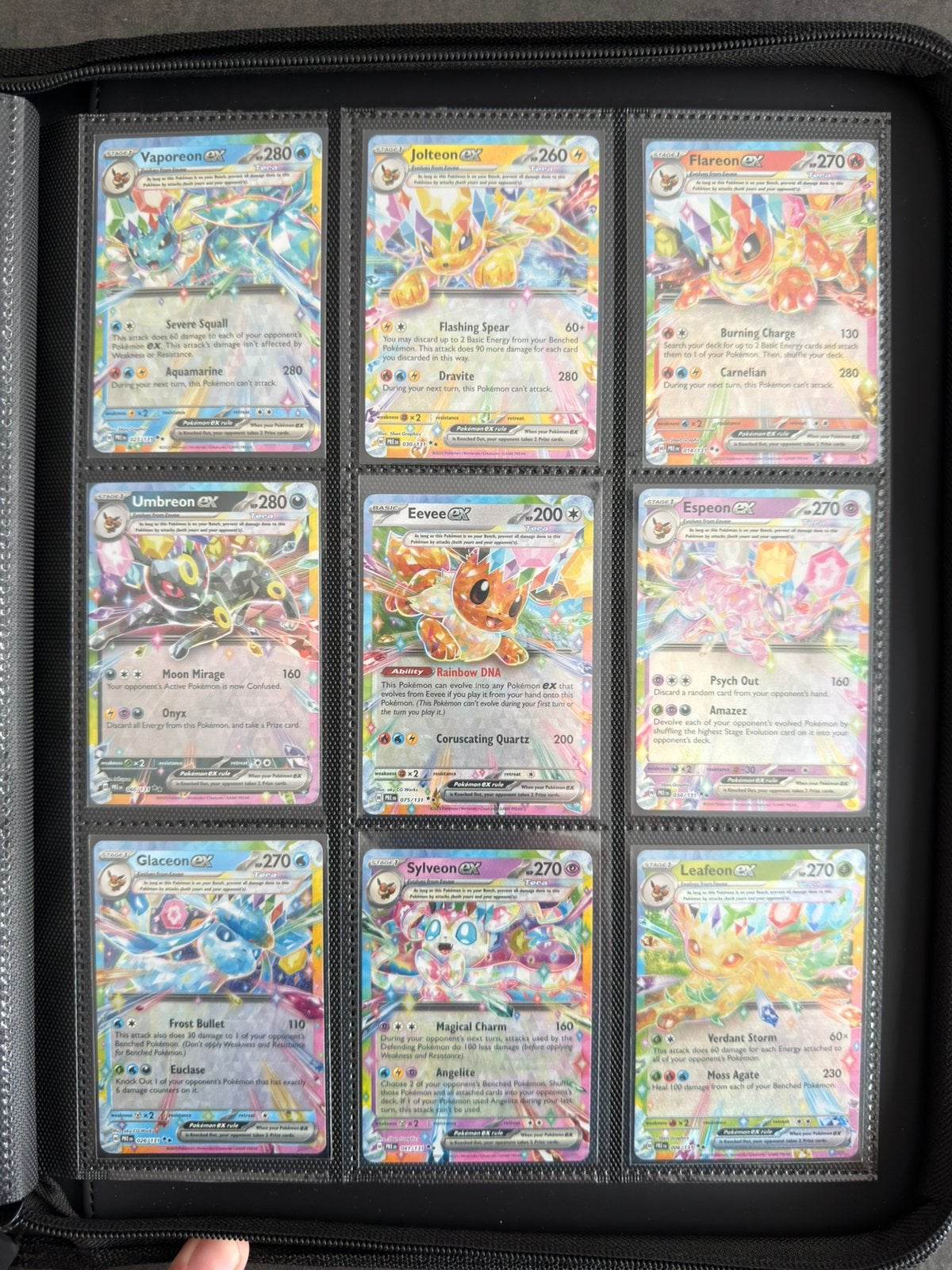 Prismatic Eeveelution EX set, Verzenden, Zo goed als nieuw