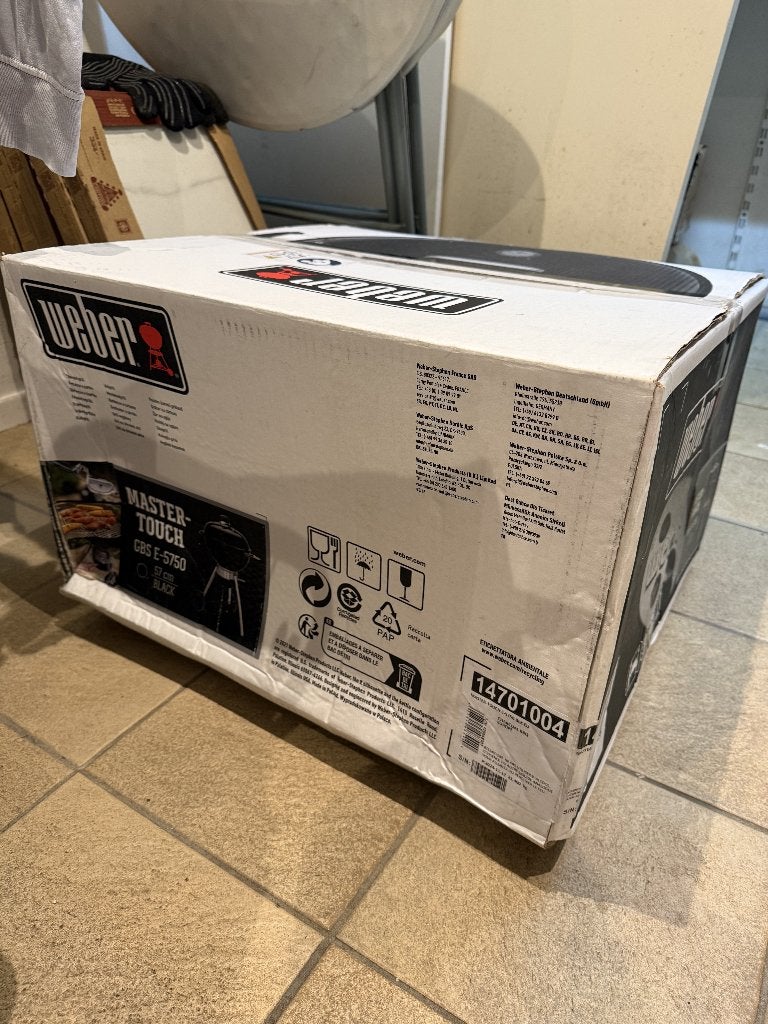 master touch premium E5750 + E5775 beschikbaar in doos, Ophalen, Nieuw, Weber