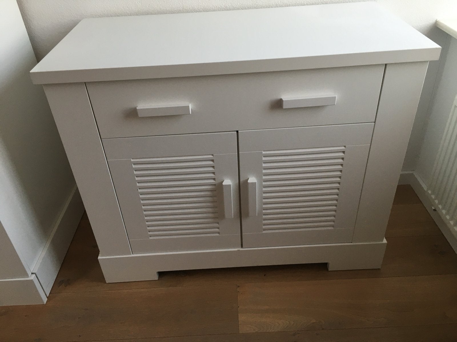 Bopita Feline Commode met louvredeurtjes, Ophalen, 50 tot 70 cm, Zo goed als nieuw, 75 tot 100 cm