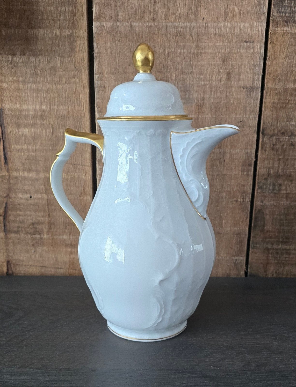 Vintage Rosenthal Sanssouci Koffiekan - Wit Porselein, Ophalen of Verzenden