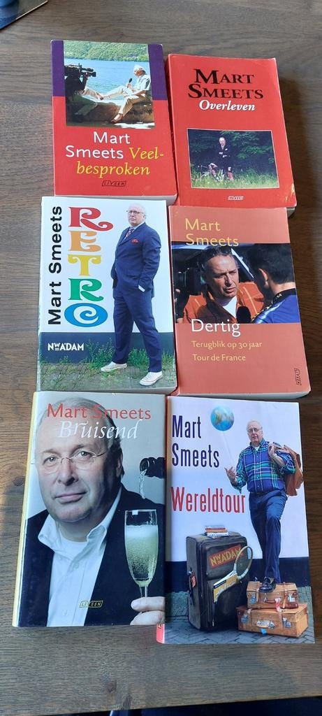 Mart Smeets  6 boeken €5, Ophalen of Verzenden, Gelezen, Mart Smeets