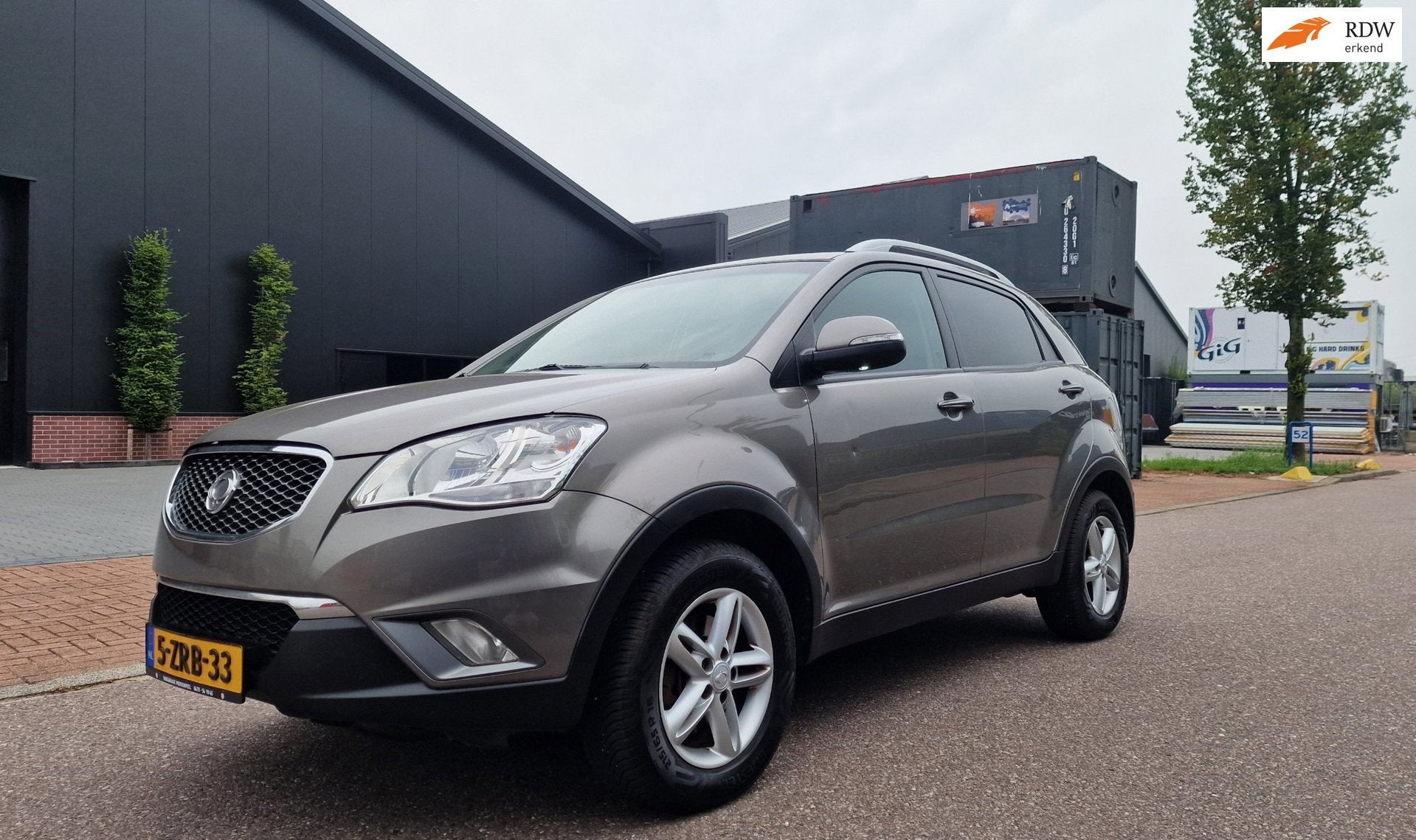 SsangYong Korando 2.0 XDI Quartz 4WD AIRCO TREKHAAK 2 X SLEU, Auto's, Gebruikt, Korando, 2000 kg, Bedrijf