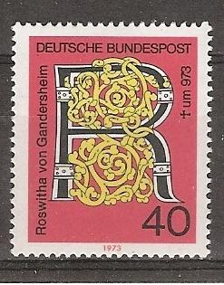 Duitsland Bund, Literatuur, 1973., Ophalen of Verzenden, BRD, Postfris
