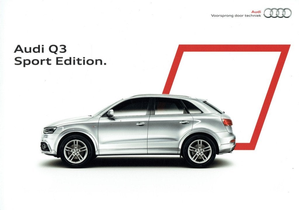 Folder Audi Q3 Sport Edition (2014), Verzenden, Gelezen, Audi