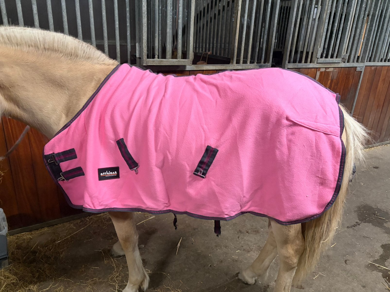 Roze zweetdeken, Dieren en Toebehoren, Zweetdeken, Ophalen of Verzenden, Zo goed als nieuw, Epplejeck