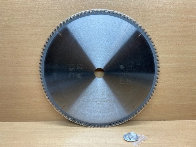 Zaagblad 100 tands voor aluminium 350mm., Espel, Gereedschap of Toebehoren, Nieuw, Info@eddiys.eu