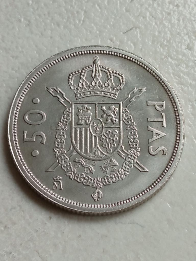 Spanje 50 pesetas 1983., Ophalen of Verzenden, Overige landen, Losse munt
