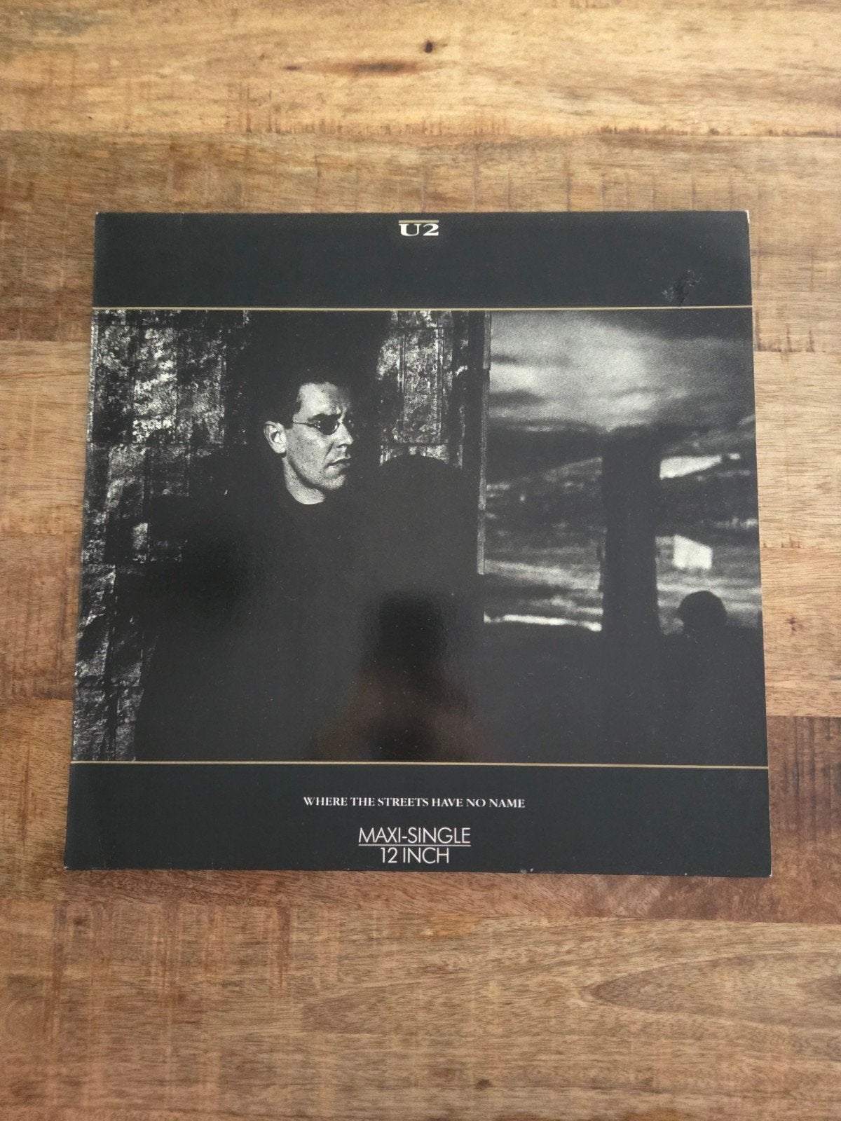 Lp maxi single U2 where the streets have no name, Ophalen of Verzenden