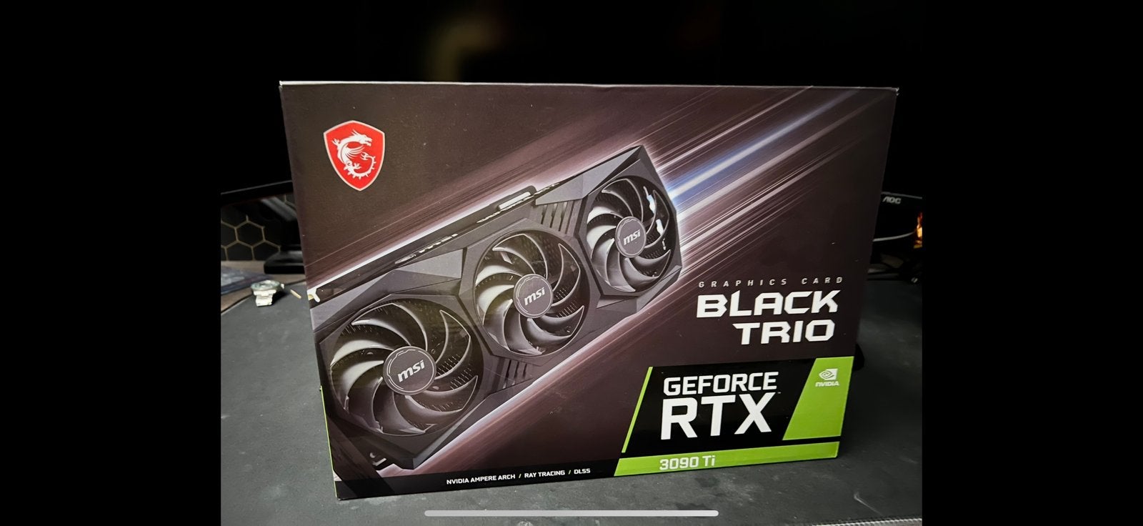 MSI RTX 3090 Ti, GDDR6, PCI-Express 4, Ophalen of Verzenden, Zo goed als nieuw