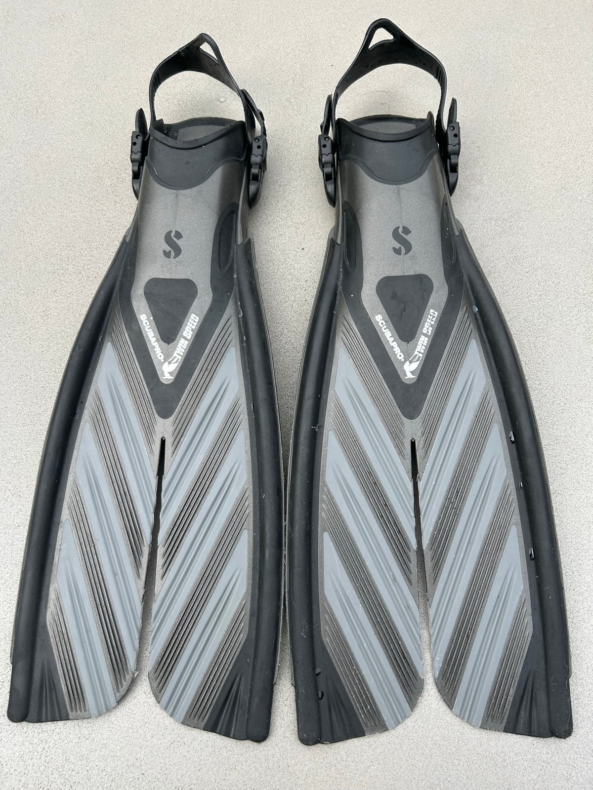 Scubapro Twin Speed Duikvinnen - Maat L-XL, Watersport en Boten, Ophalen of Verzenden, Gebruikt, Zwem- of Duikvliezen