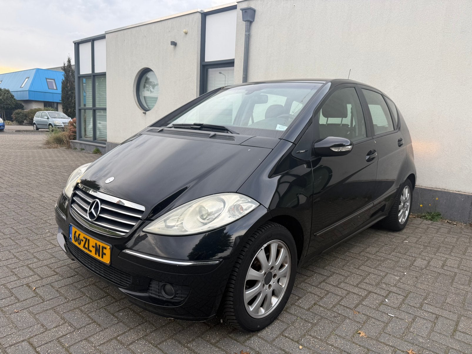Mercedes-Benz A-Klasse 1.5 5DRS 2008 Zwart Carplay/Airco/APK, Auto's, Voorwielaandrijving, 15 km/l, 1498 cc, Zwart