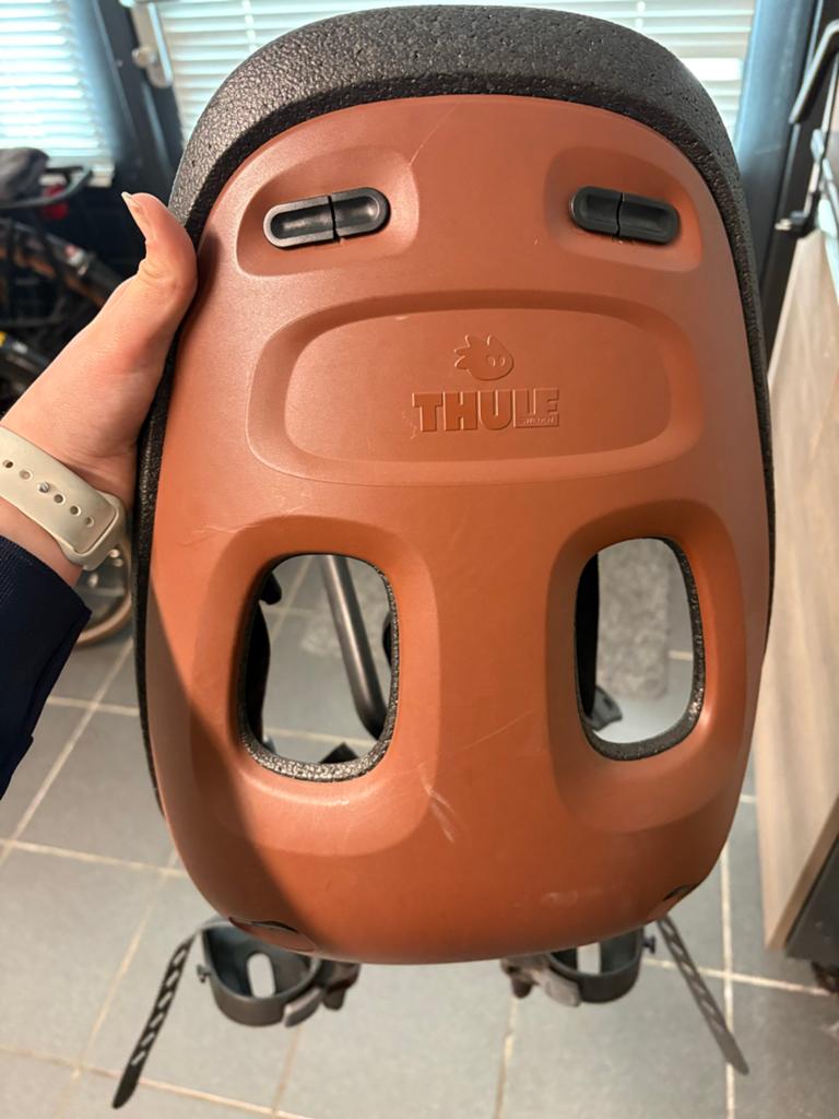 THULE YEPP Fietsstoeltje Voor (Stuur) - Zo goed als nieuw, Ophalen, Zo goed als nieuw, Voorzitje
