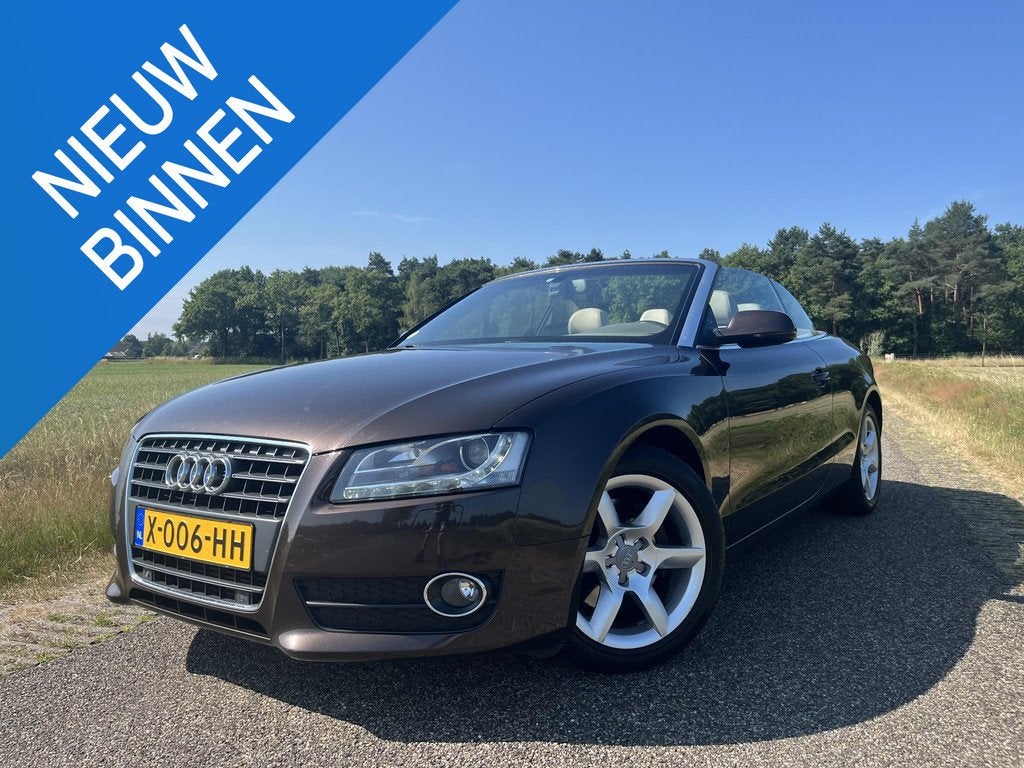 Audi A5 Cabriolet 2.7 TDI Pro Line V6 ONDERHOUDSHISTORIE! CH, Auto's, Audi, Bedrijf, Te koop, A5, ABS, Achteruitrijcamera, Airbags