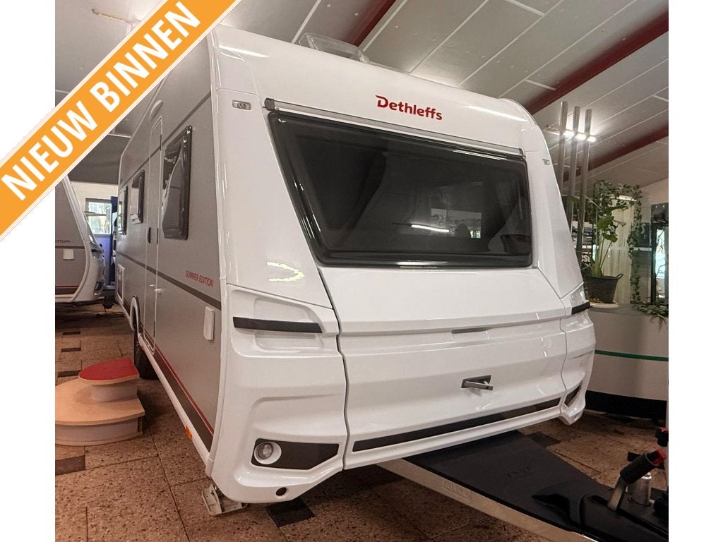 Dethleffs Summer Edition 510 LE 2027 enkele bedden, Caravans en Kamperen, Caravans, Schokbreker, Overige typen, 1250 - 1500 kg