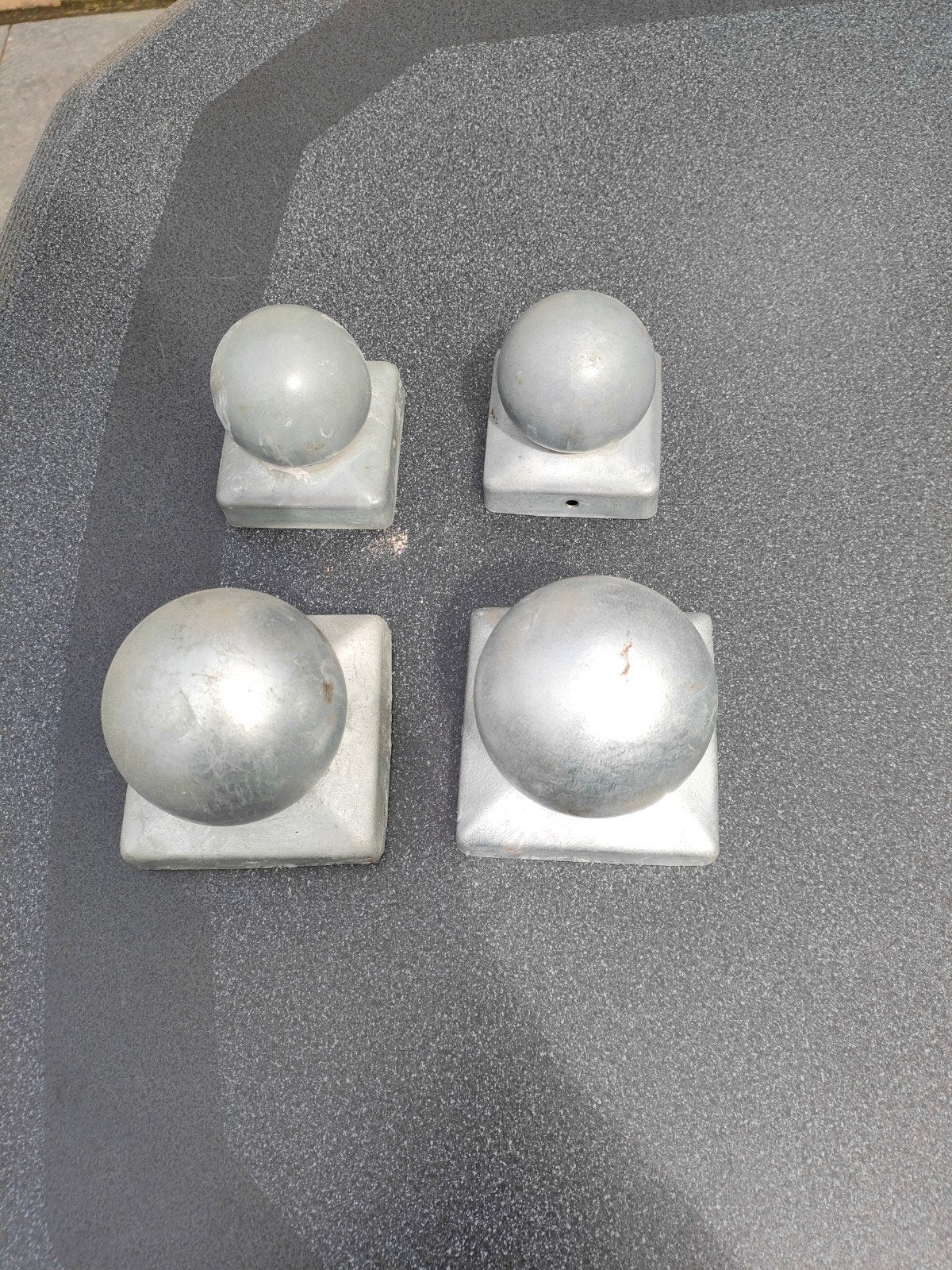 Sier doppen voor op palen!, Ophalen of Verzenden, 50 mm of meer, Balk, Minder dan 200 cm