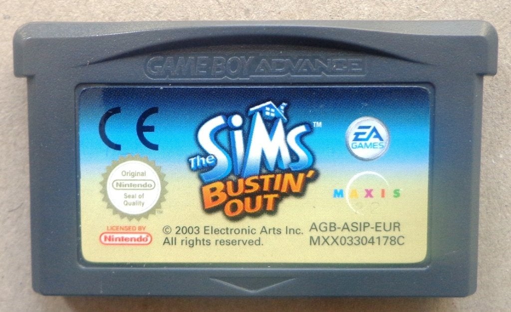 The Sims Bustin Out voor de Gameboy Advance, Gebruikt, 1 speler, Ophalen of Verzenden, Vanaf 3 jaar