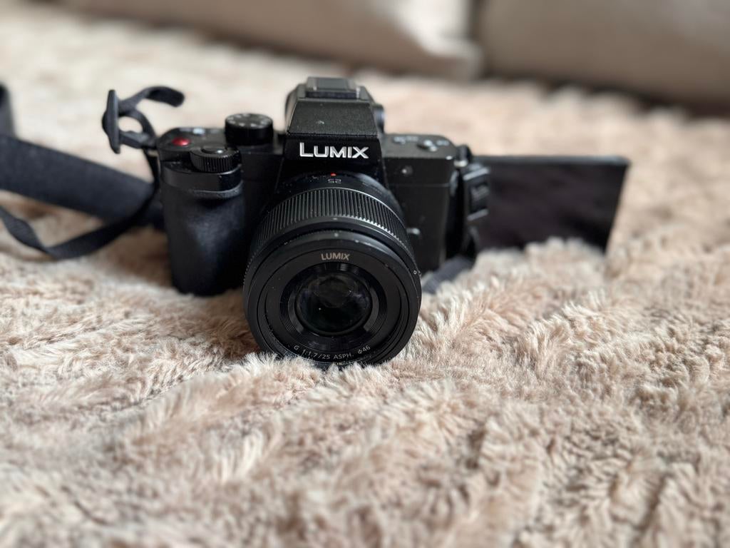 Panasonic Lumix DC-G100D Compacte Systeemcamera met Lens, Spiegelreflex, Ophalen of Verzenden, Zo goed als nieuw, 4 t/m 7 keer