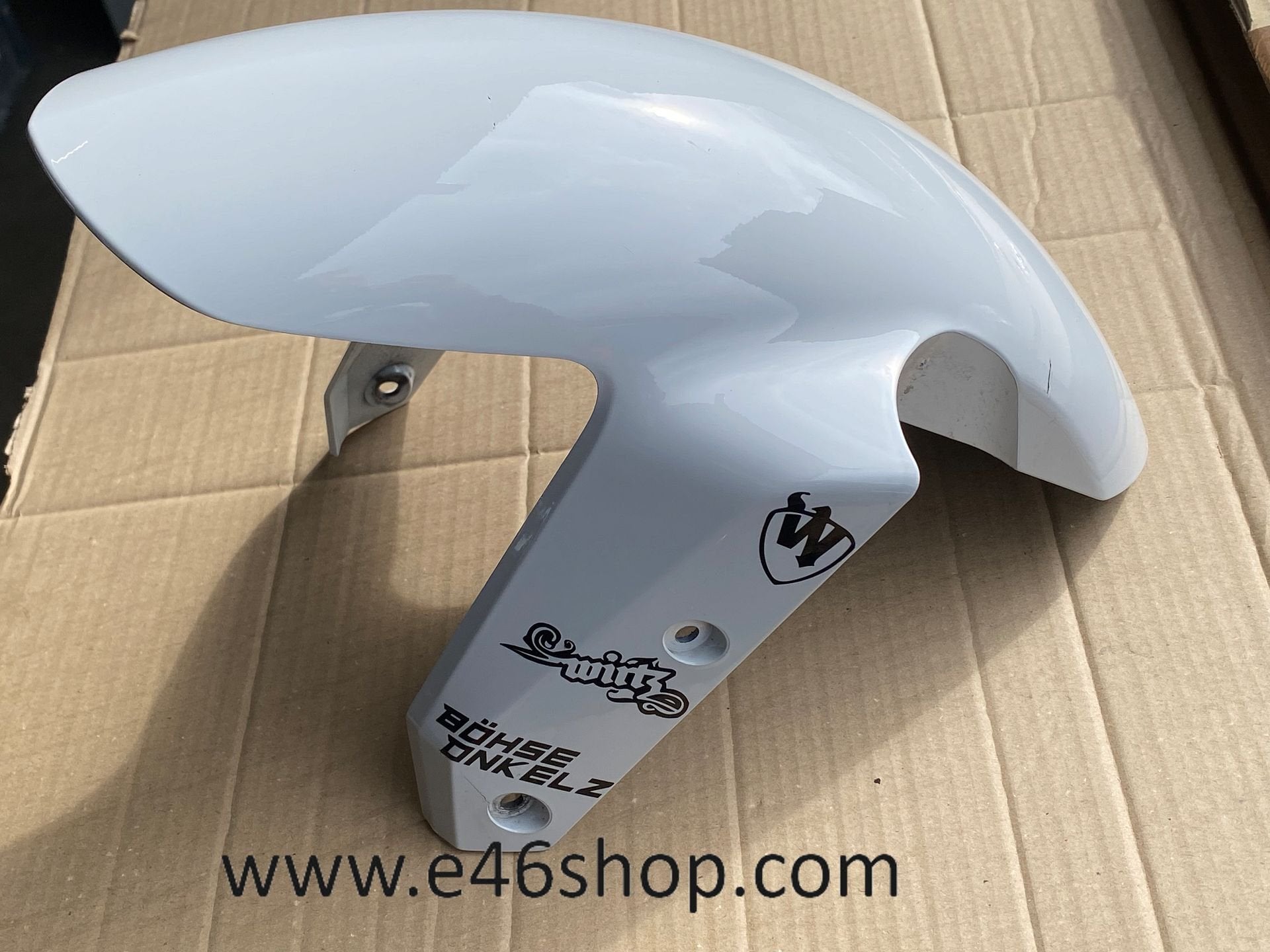 BMW F800R 2016 VOOR SPATBORD WIT OEM 8533763, Gebruikt, -, -, Ophalen of Verzenden