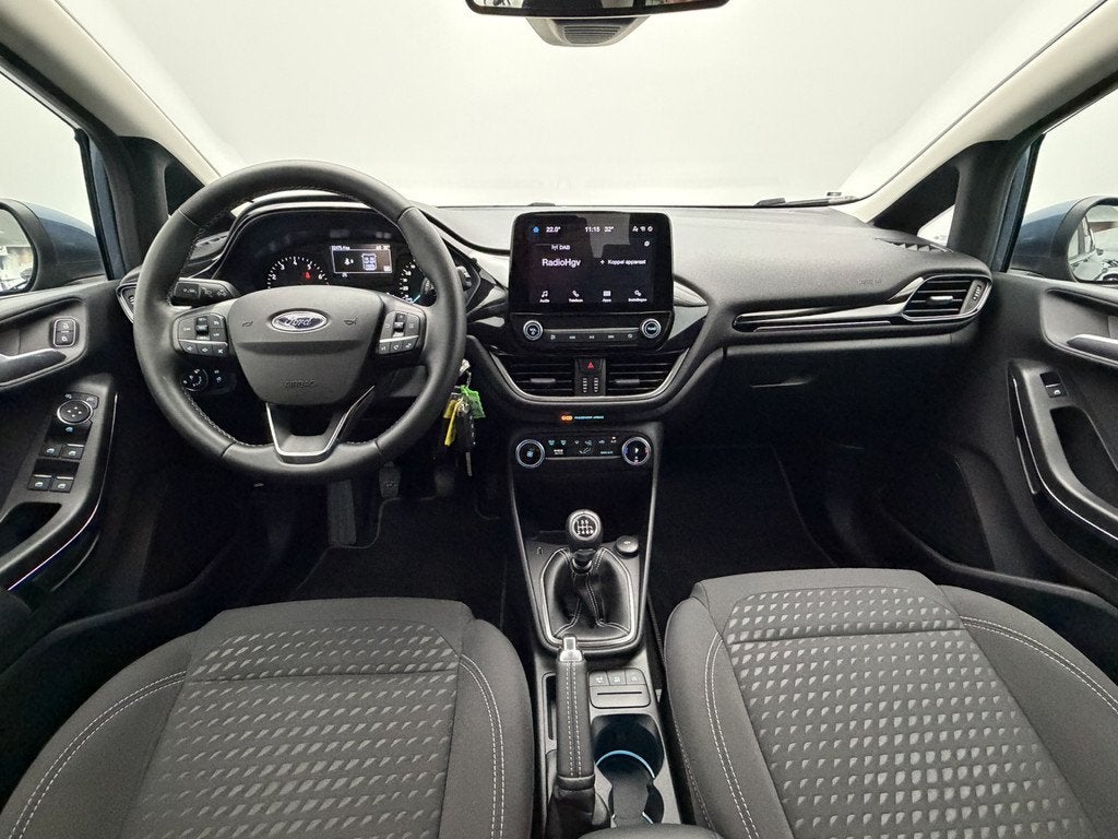 Ford Fiesta 1.0 EcoBoost Titanium | Full-Led | Carplay&Andro, Voorwielaandrijving, 94 pk, Stof, Gebruikt