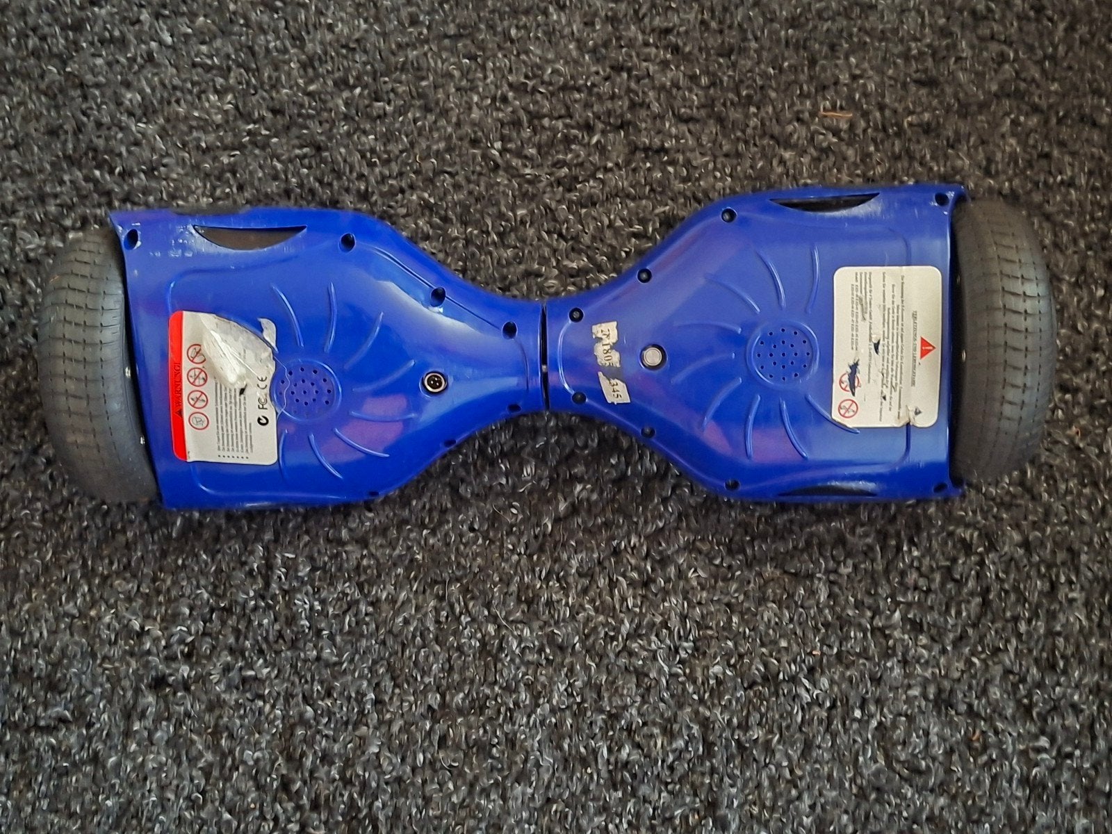 Blauwe Hoverboard met originele oplader, Fietsen en Brommers, Steps, Ophalen of Verzenden, Gebruikt, Overige typen, Onbekend