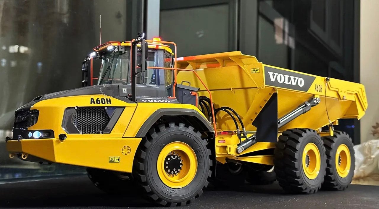 Volvo A60H dumper Lesu RC BouwKit, Hobby en Vrije tijd, Ophalen of Verzenden, Nieuw, Schaal 1:16, Auto offroad
