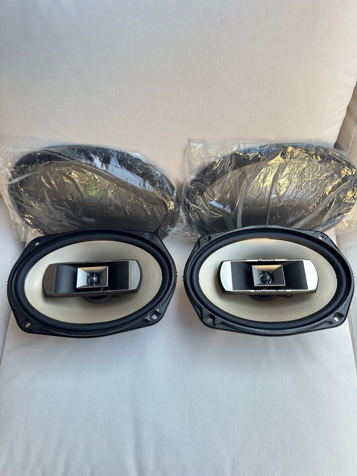 Pioneer TS-A6999 6x9 inch 3-weg Coaxiale Speakers, Auto diversen, Ophalen of Verzenden, Zo goed als nieuw
