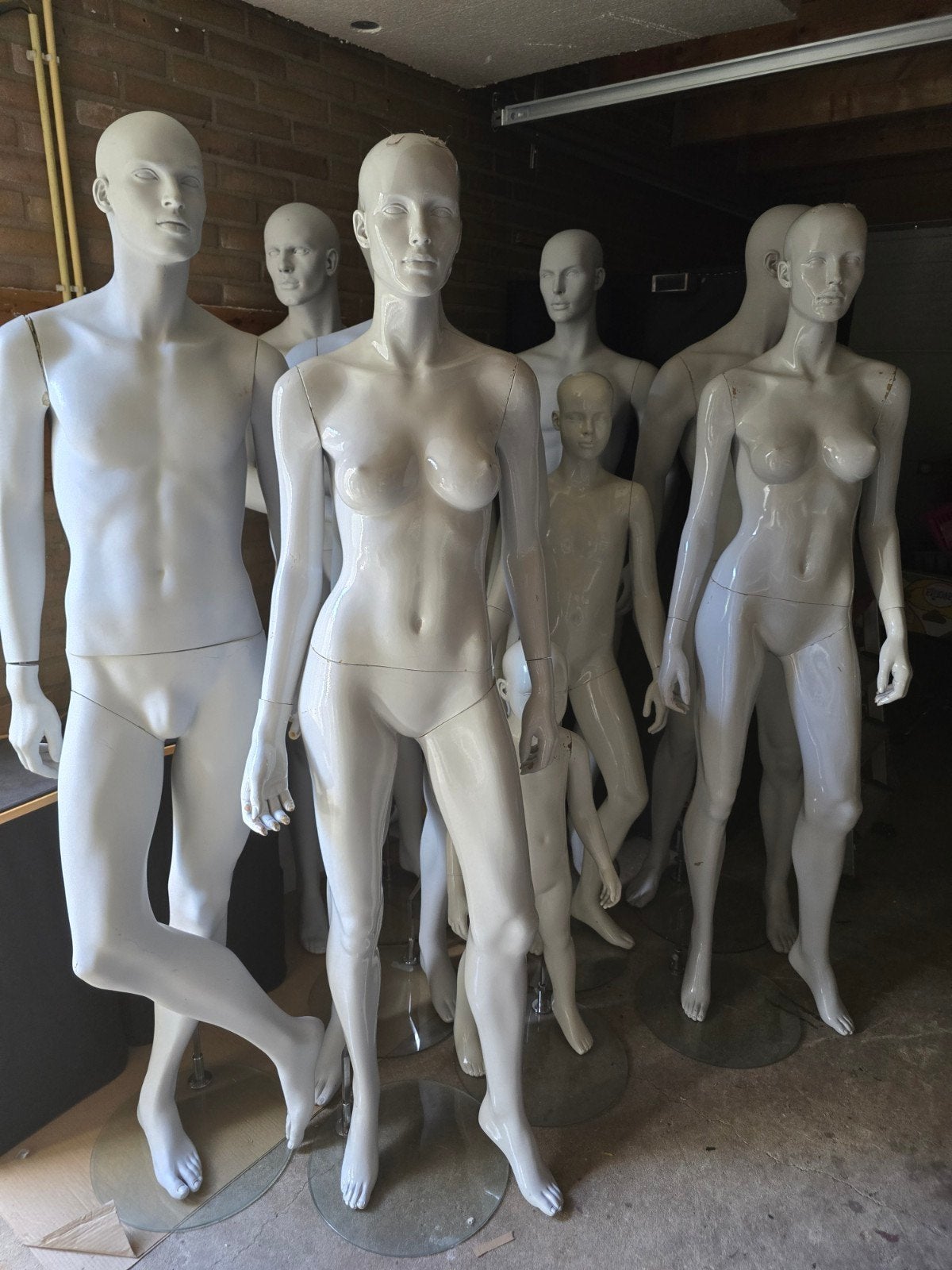 Diverse maten etalagepoppen 19 st - perfect voor uw winkel, Ophalen