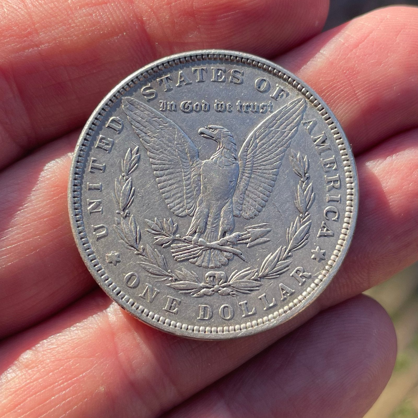Zilveren Morgan Dollar 1882 - Amerikaanse munt, Ophalen of Verzenden, Noord-Amerika, Losse munt, Zilver