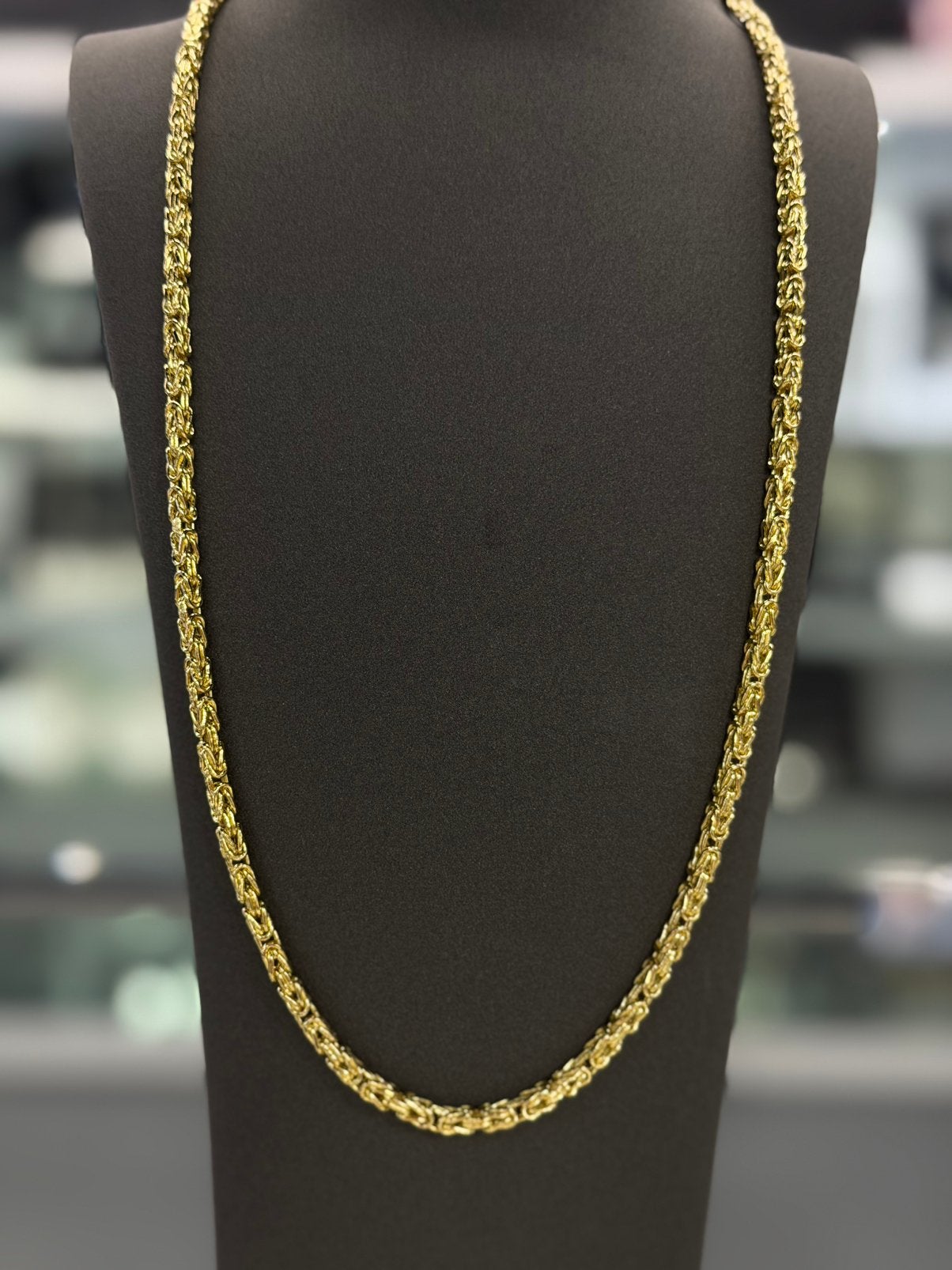 18 Karaat Goud - Ketting - Koningsketting - Nieuw - 23.10Gr, Ophalen of Verzenden, Nieuw, Goud