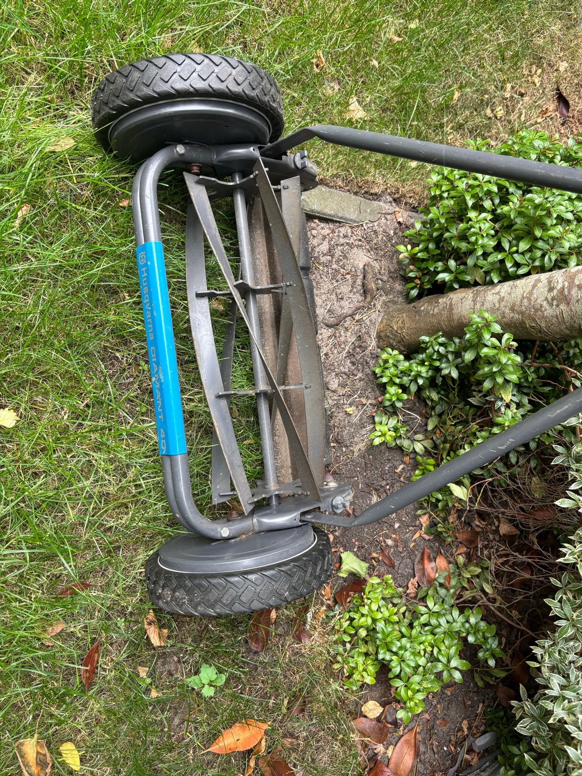 Husqvarna Grasmaaier, Tuin en Terras, Grasmaaiers, Ophalen, Gebruikt, Handgrasmaaier, 40 t/m 49 cm