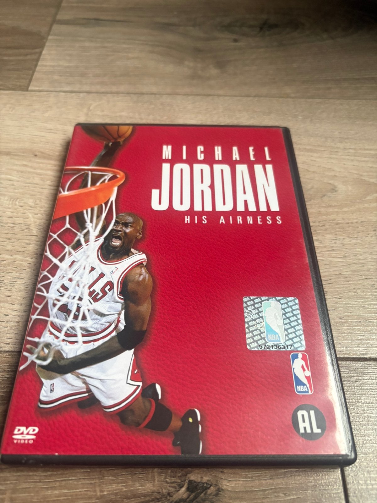 Michael Jordan his Airness, Cd's en Dvd's, Dvd's | Documentaire en Educatief, Alle leeftijden, Ophalen of Verzenden, Zo goed als nieuw