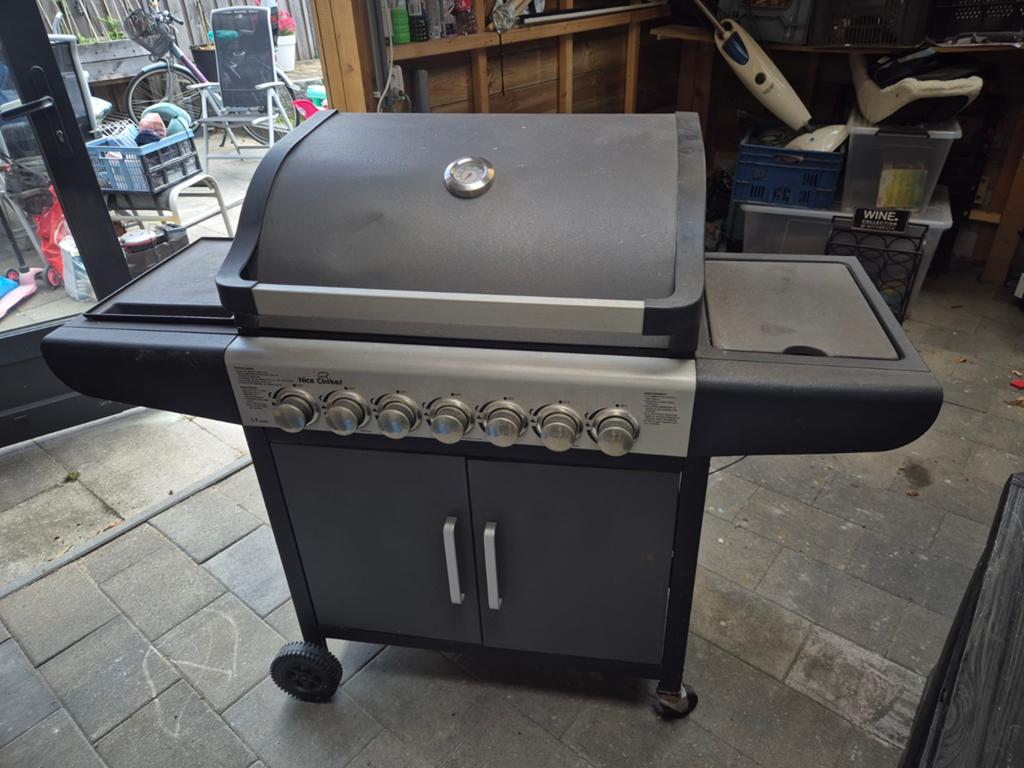 Nice Cooker gasbarbeque, Tuin en Terras, Gasbarbecues, Ophalen, Gebruikt, Nice Cooker
