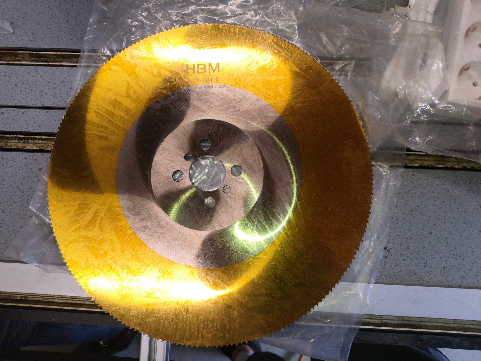 HBM HSS-DM05 Cirkelzaagblad 350x2.0x40mm Z:220, Doe-het-zelf en Verbouw, Cirkelzaag, 70 mm of meer, HBM, Nieuw