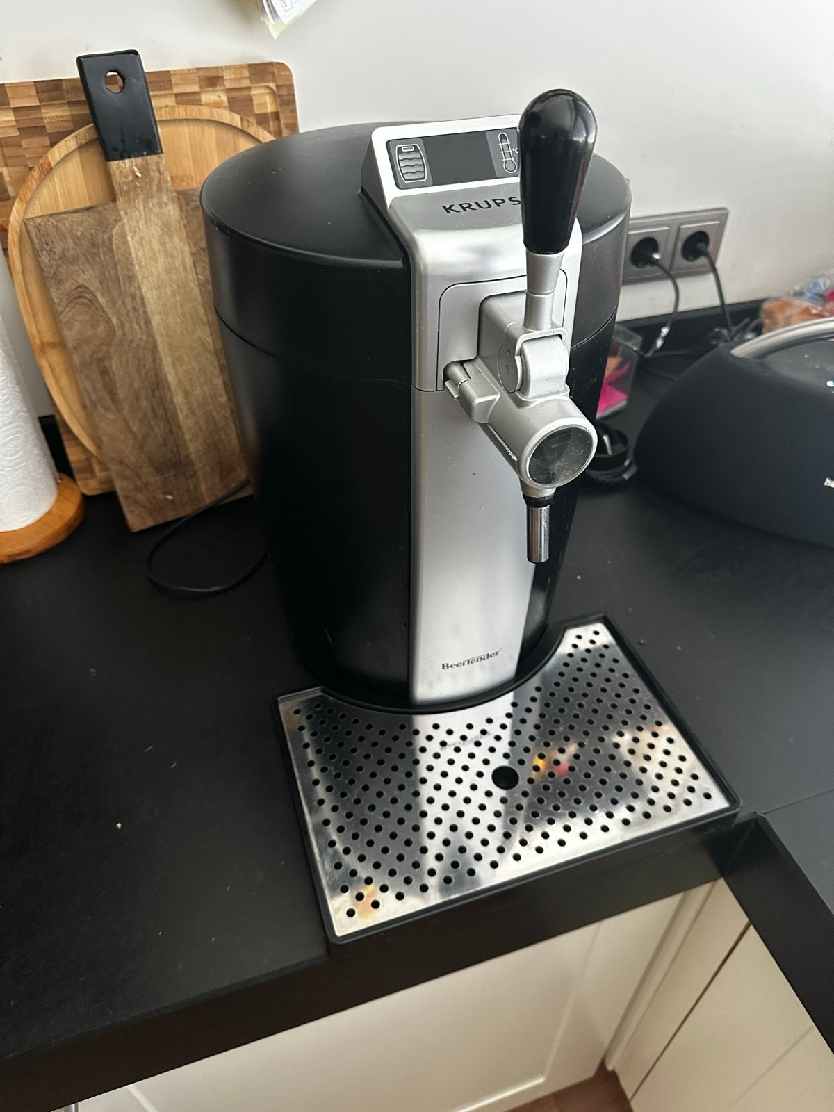 Krups Beertender met lekbak, Witgoed en Apparatuur, Thuistaps, Ophalen of Verzenden, Zo goed als nieuw, Krups
