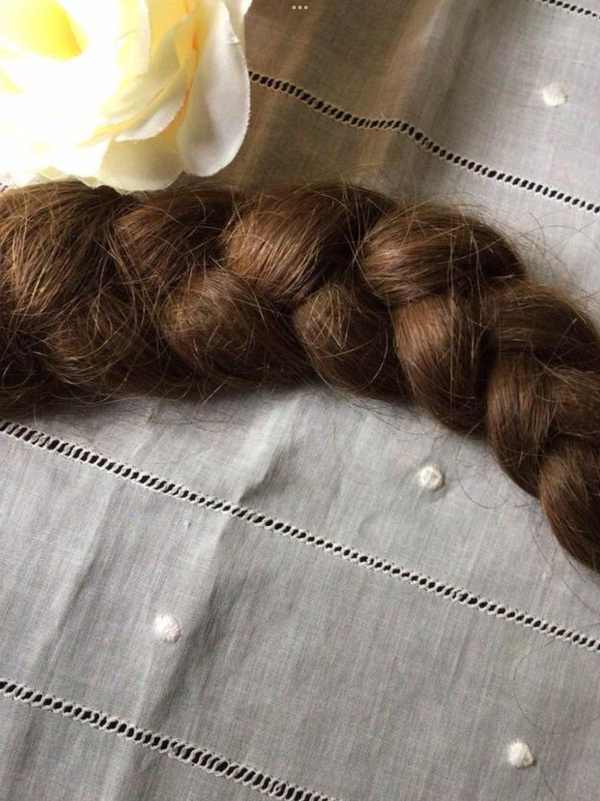 🌿Pop,Pruik,”VLECHT ECHT HAAR VOOR o.a POPPENPRUIK”🌿95 gr, Verzenden