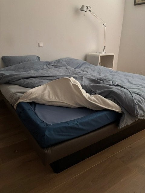Waterbed, Huis en Inrichting, Slaapkamer | Waterbedden, Ophalen, Solo-systeem, Gebruikt, Tweepersoons