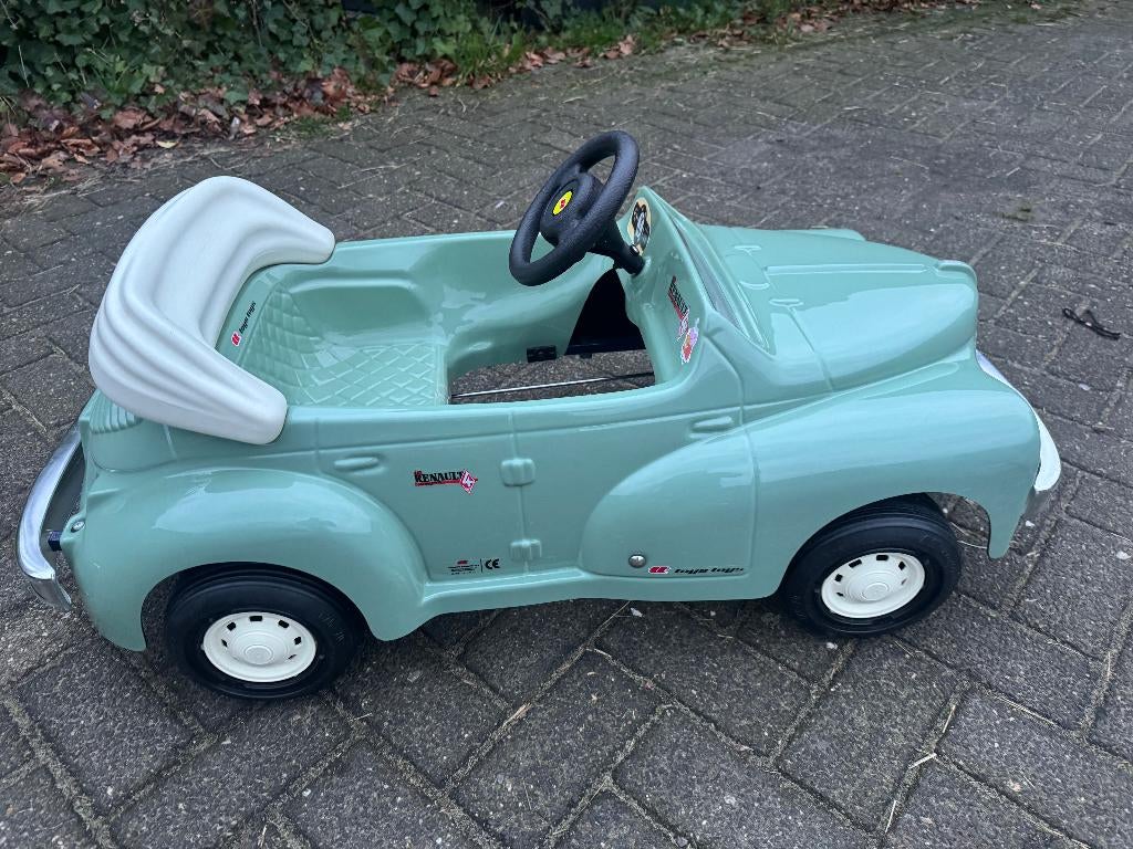 trapauto renault 4cv, Antiek en Kunst, Antiek | Speelgoed, Ophalen of Verzenden