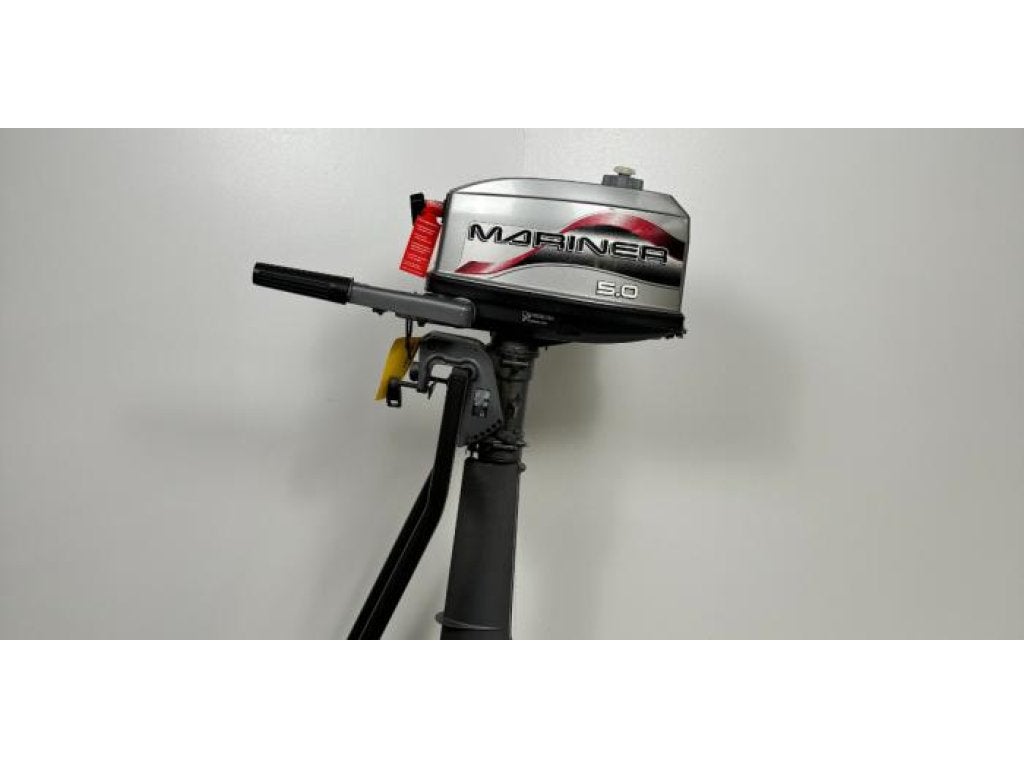 Mariner 5pk 2-takt langstaart bj. 1996, Watersport en Boten, Buiten- en Binnenboordmotoren, Gebruikt, Benzine
