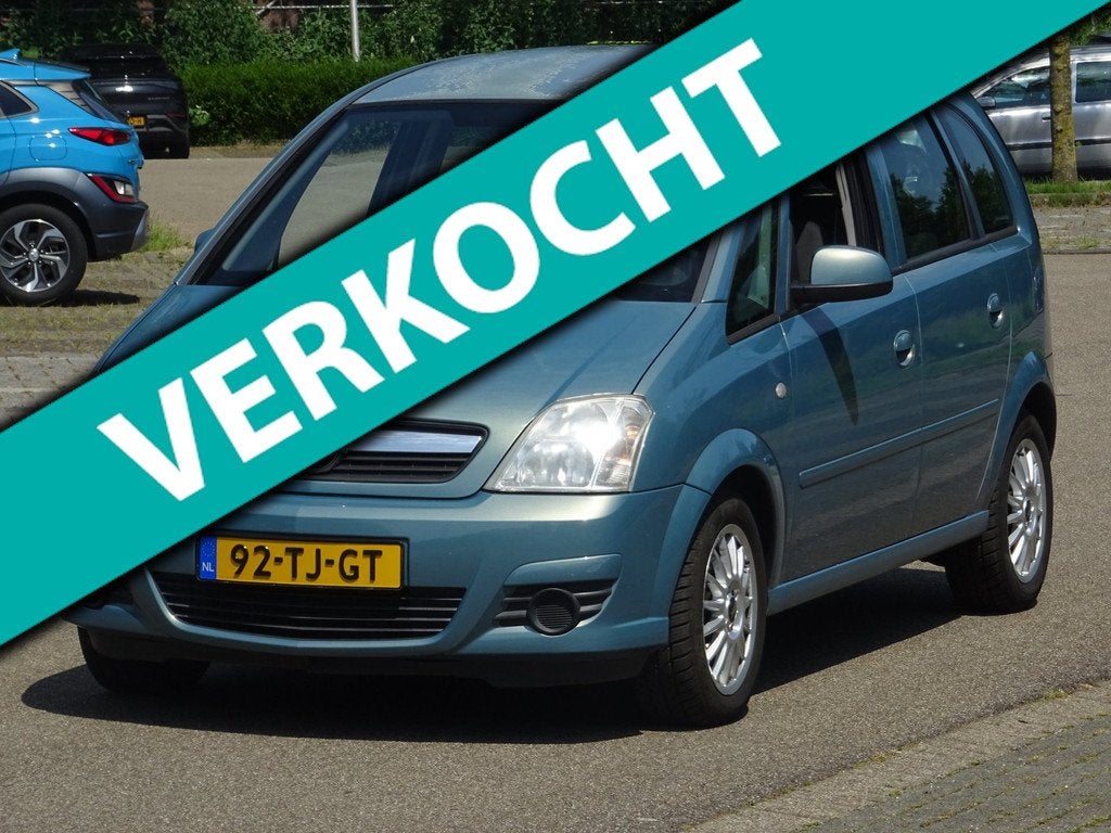Opel Meriva Verkocht! Verkocht!, Auto's, Voorwielaandrijving, 15 km/l, Gebruikt, 4 cilinders
