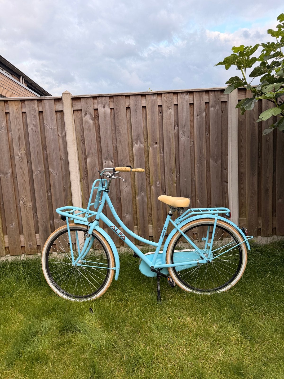 Zo goed als nieuwe Alfa fiets met voordrager, Ophalen, Zo goed als nieuw, Overige merken