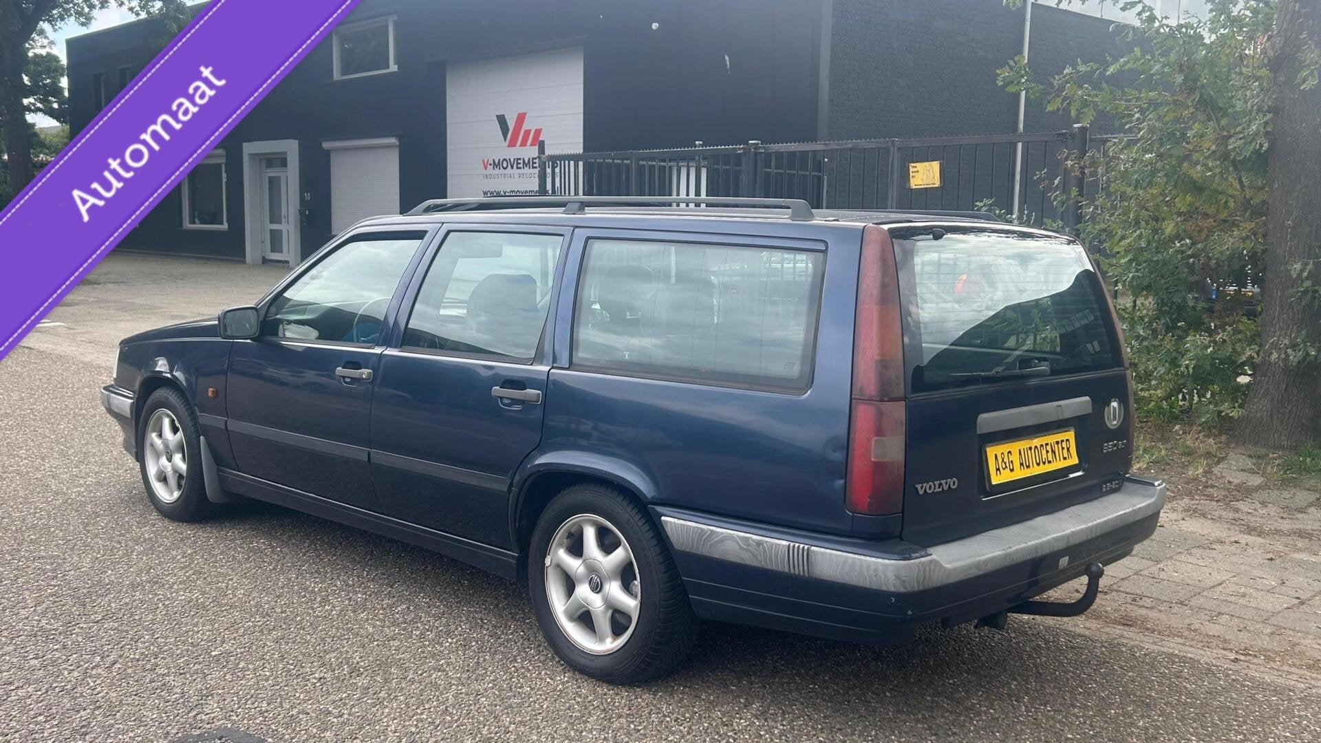 Volvo 850 2.5-20V GLT/3e Eig/170PK/Schuifdak/Trekhaak/Nw Apk, Auto's, Dealer onderhouden, Gebruikt, Blauw, Leder en Stof