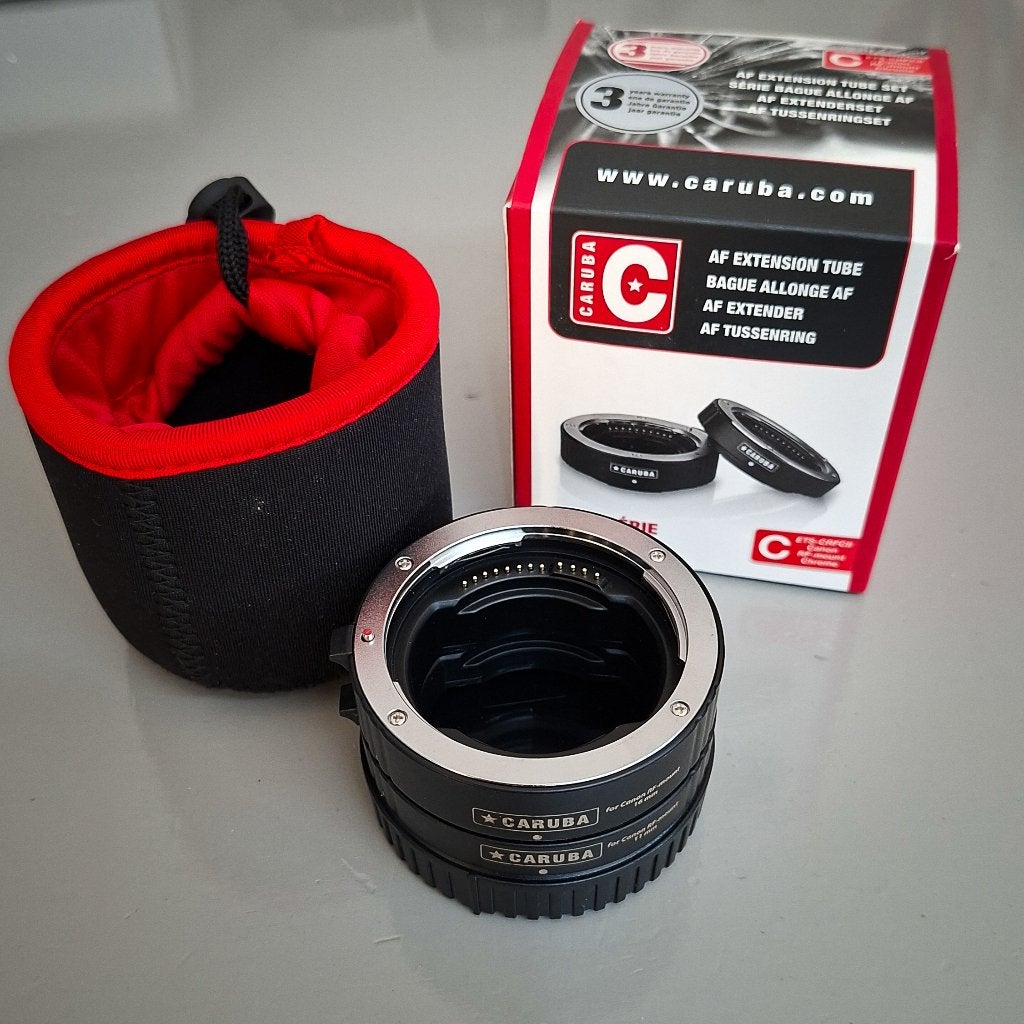 Caruba Extension Tube Set Canon RF-mount, Ophalen, Gebruikt, Toebehoren