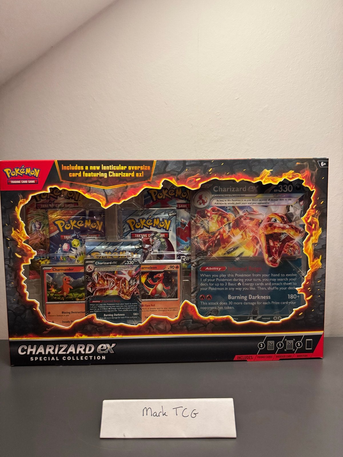 Pokémon TCG: Charizard ex Special Collection Box, Ophalen of Verzenden, Nieuw, Overige typen