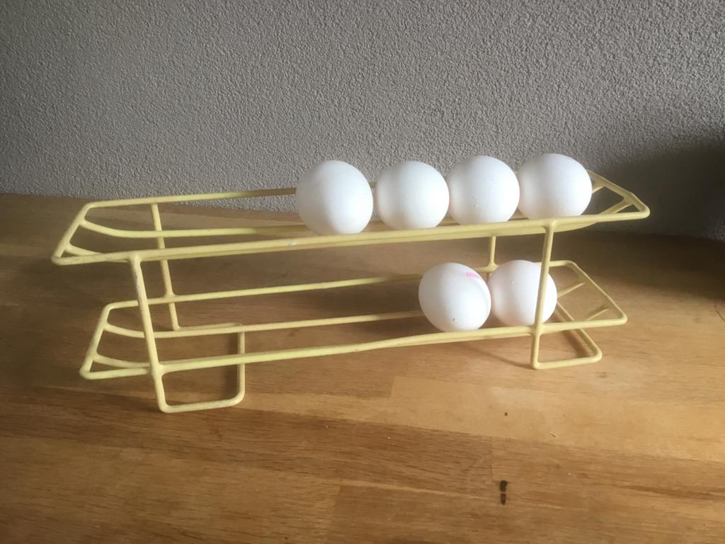 Tomado eierrekje retro/vintage, Ophalen of Verzenden