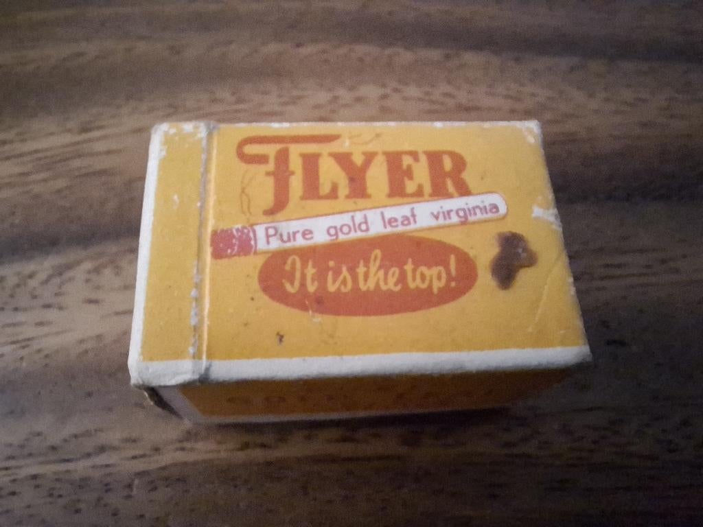 Miniatuur speelkaarten Flyer Pure Gold Leaf Virginia, Ophalen of Verzenden, Zo goed als nieuw