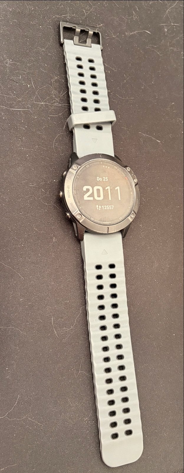 Garmin Fenix 6X - Gebruikt, perfect functionerend + 2 bandje, Ophalen, Gebruikt