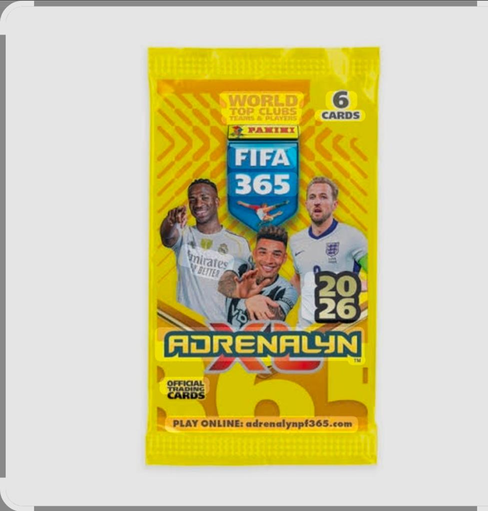 Panini fifa adrenalyn xl 2026 Dubbel en Nodig Lijsten, Ophalen of Verzenden, Zo goed als nieuw, Buitenlandse clubs, Poster, Plaatje of Sticker