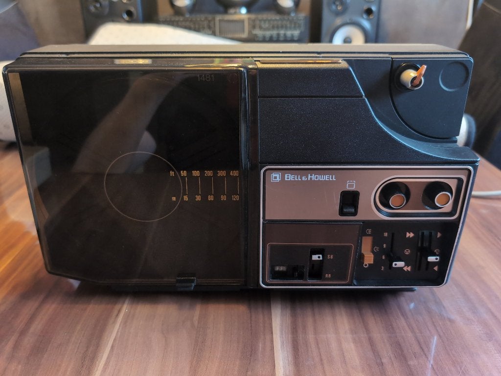 Bell & Howell 1481 stille Dual 8mm filmprojector - Vintage, Verzamelen, Fotografica en Filmapparatuur, Ophalen of Verzenden, 1960 tot 1980