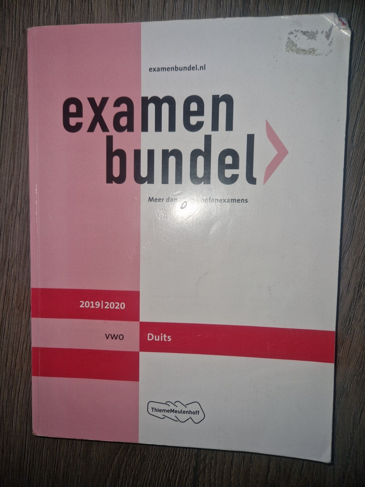 Examenbundel VWO Duits 2019/2020, Ophalen of Verzenden, Gelezen, ThiemeMeulenhoff, Non-fictie
